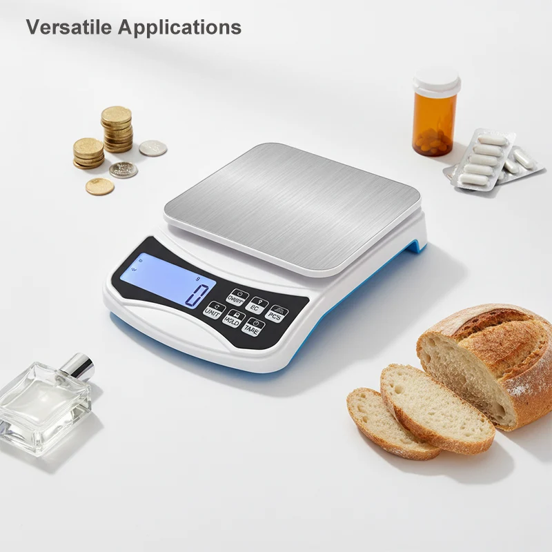 5Kg 0.1g high-precision digital coin, counting kitchen food scale can be weighed