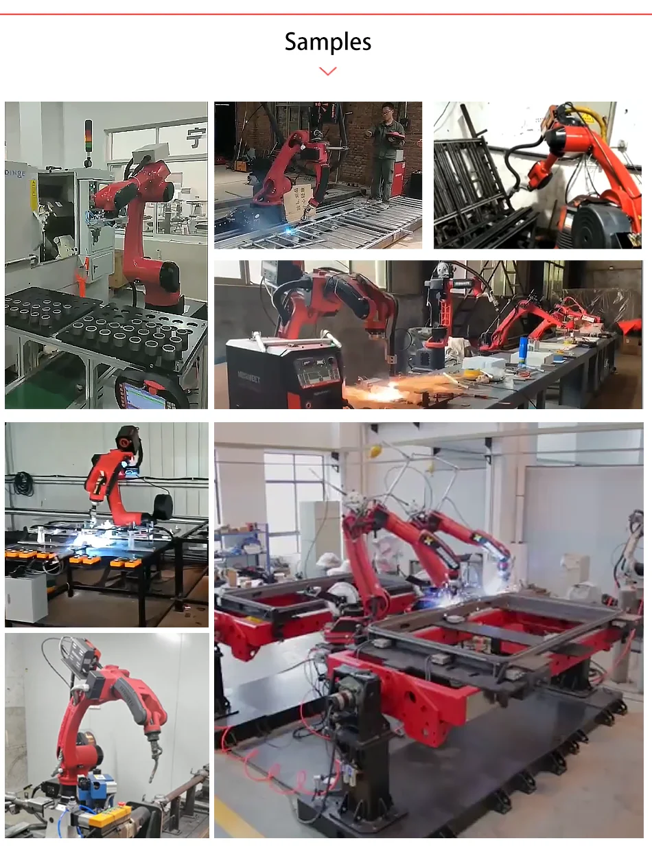 Maxwave Universal 6 محور مفصلية ذراع روبوت صناعي تسليم لحام تحميل رش ذراع آلي 1820