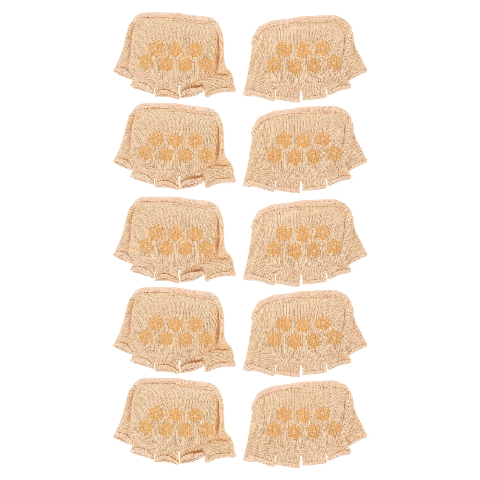 

5 пар летних носков на половину ладони, женские тонкие дышащие носки с половиной пальца, невидимые носки на переднюю часть стопы, чехлы на пальцы для женщин