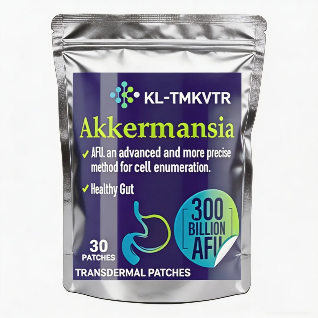 30 Patches Akkermansia Probiotic Transdermal Patches for Gut, Immune Health, Enhances Gut Digestive Lining Function