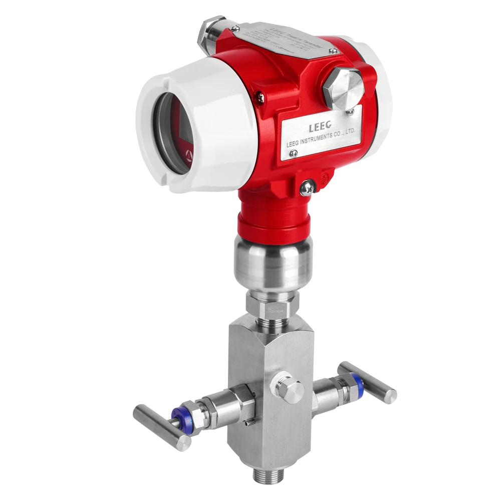 explosion proof gauge pressure transmitter with aluminium housing