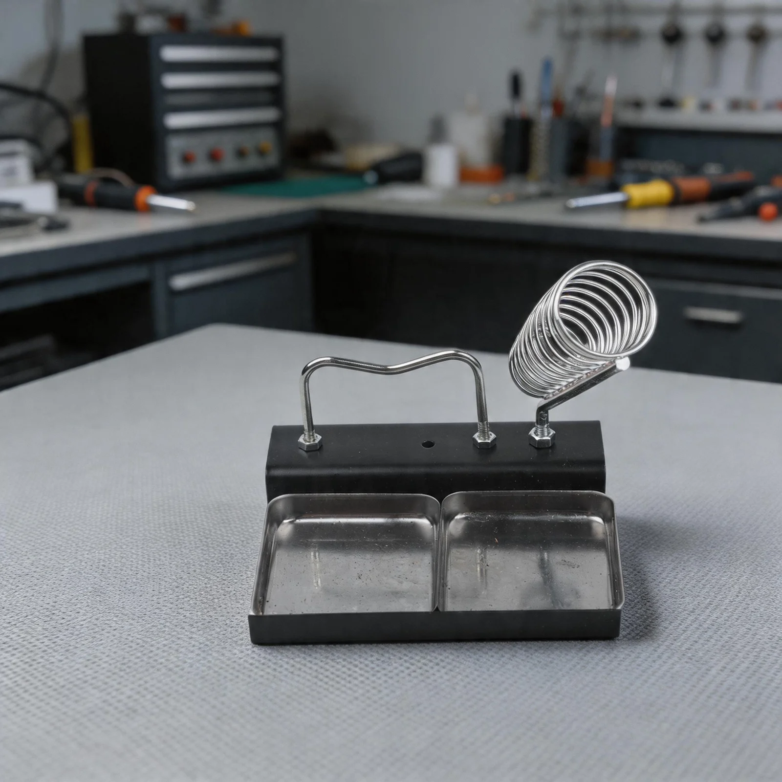 Crafting Studios Double Rack Soldering Holder Convenient Slot Holder Enhanced Soldering Efficiency Crafting Studios