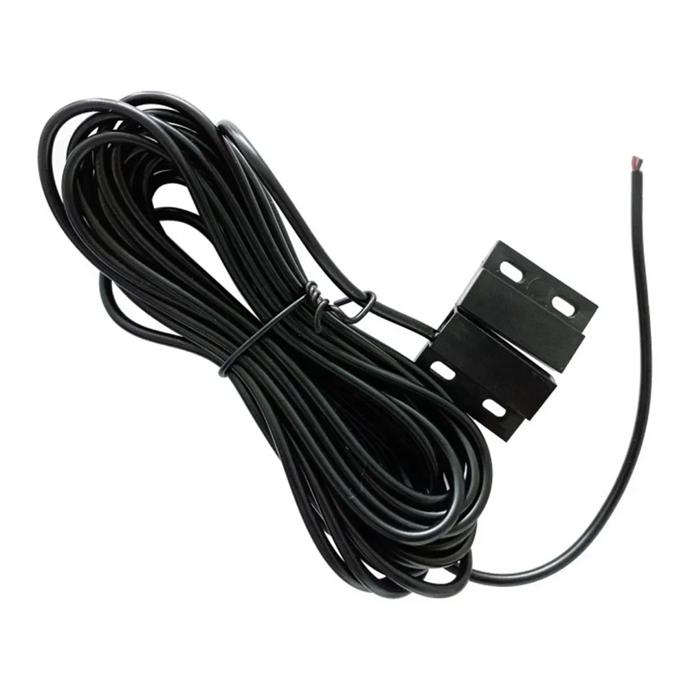 

DIY Magnetic Sensor Magnetic Reed Switch Garage Door Control Metal Magnetic Switch Robust Construction For Glass Doors