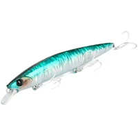 TSURINOYA 4PCS Señuelo de Pesca de Agua Salada de Lanzamiento Ultra Largo, Minnow Hundible, BAYONET 135mm 26.4g, Cebo Duro para Lubina y Caballa