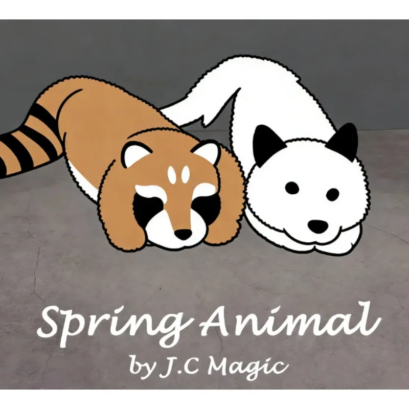 

Spring Animal (Rabbit Fur) by J.C Magic Tricks White Fox/Raccoon Available Comedy Magia Stage Illusions Gimmicks Mentalism Props