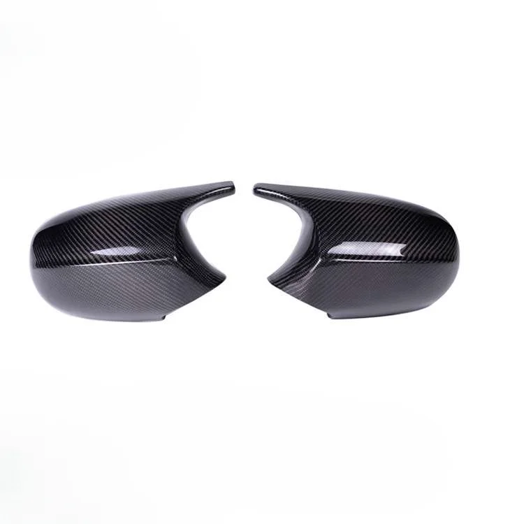 E90 E92 E93 front and rear modified horn carbon fiber rearview mirror shell, replacement mirror cover