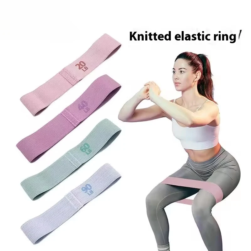 

1PC Resistance Loop Exercise Bands Butt Yoga Supplies Elastic Circle Resistance Band Strength Training Loop Elastic Tension Band