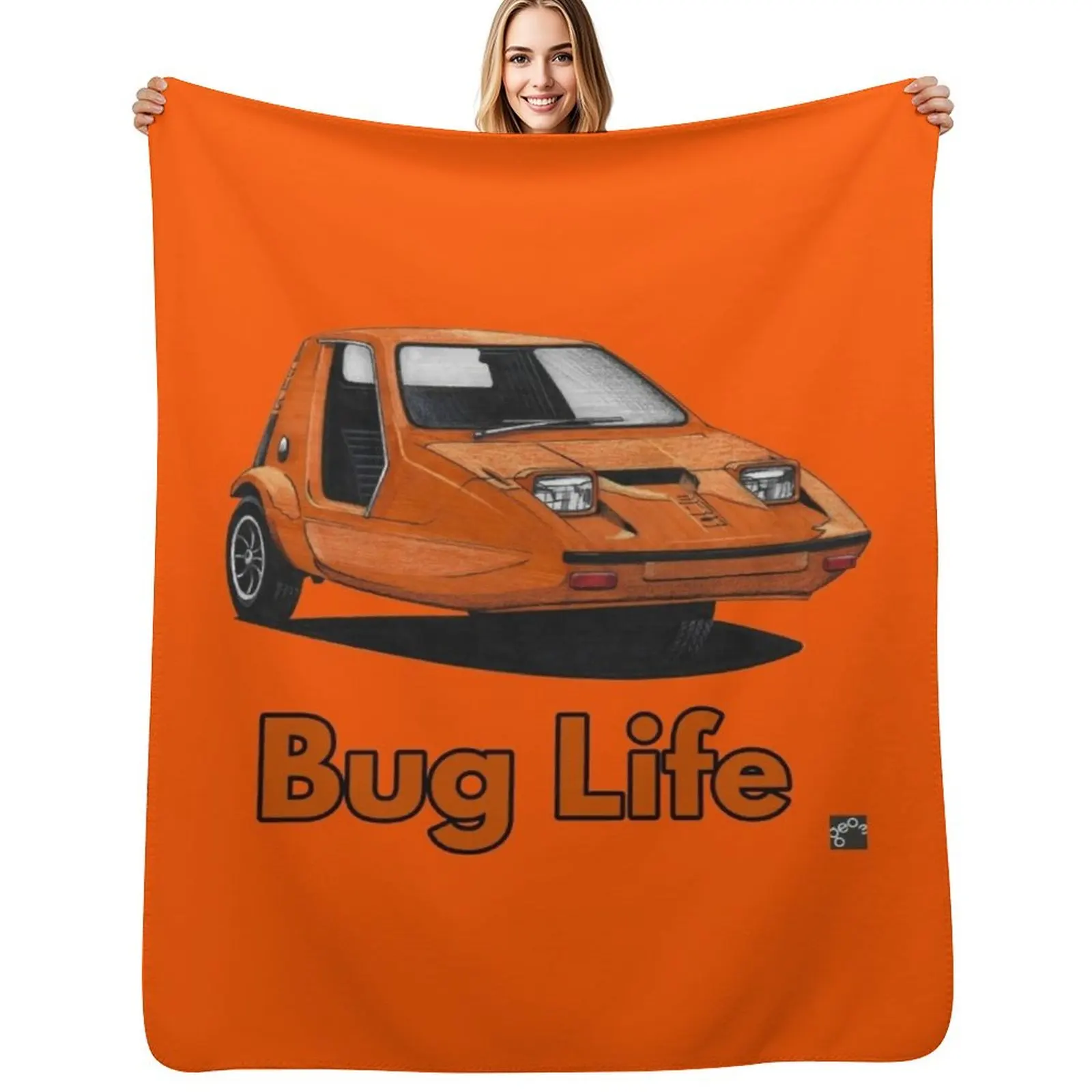 

Geo3Doodles Bug Life Doodle Throw Blanket Hair Soft Plaid Extra Large Throw Thermals For Travel Blankets