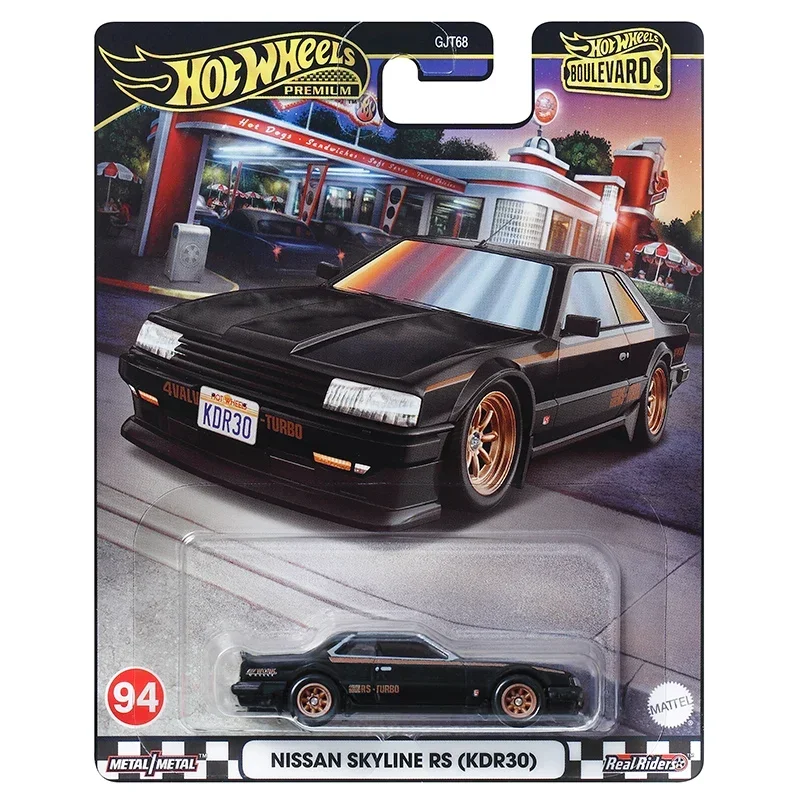 Original Hot Wheels Premium Car Boulevard Diecast 1/64 Toys for Boy LB Super Silhouette Nissan Silvia Skyline RS MBK Van Porsche