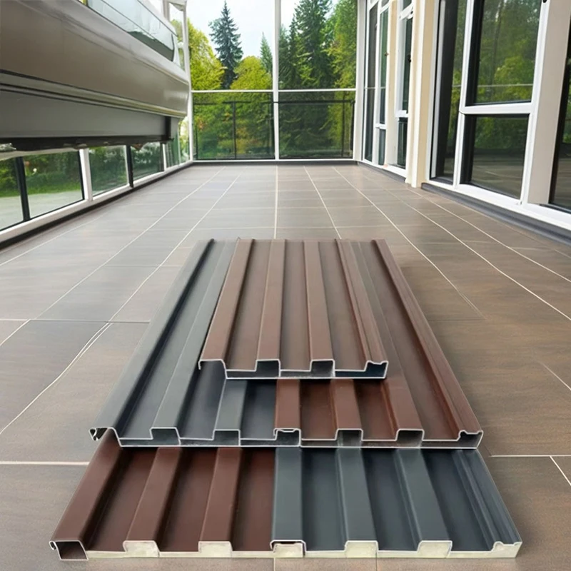 

Двухслойная изолированная звукоизоляционная алюминиевая крыша Great Wall, большая крышка для обустройства дома