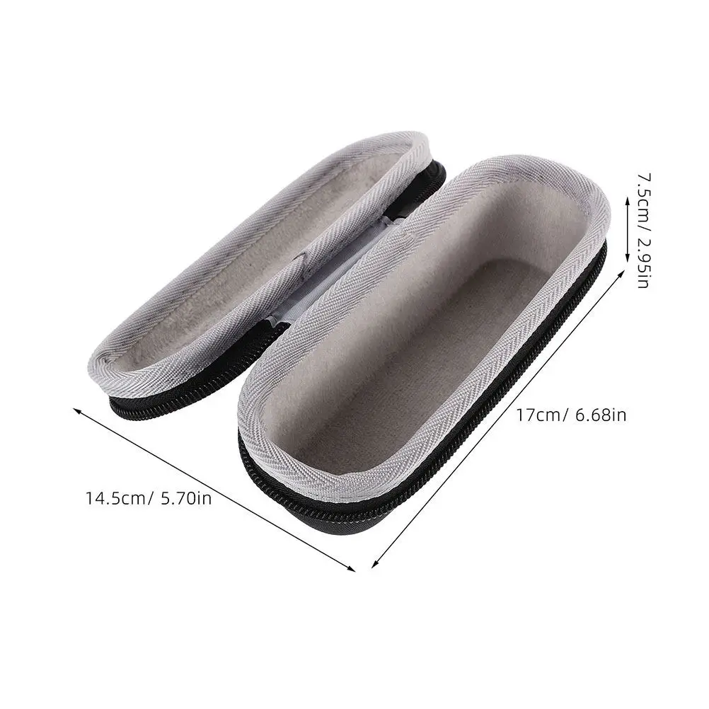 2Pcs Eva Hard Carrying Case Portable Ear Thermometer Protective Storage Shockproof Holder Quick Forehead