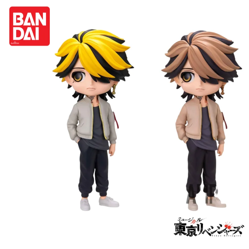 In Stock Original Bandai Tokyo Revengers Qposket Hanemiya Kazutora Figurine Action Figure Figura De Accion Model Holiday Gifts