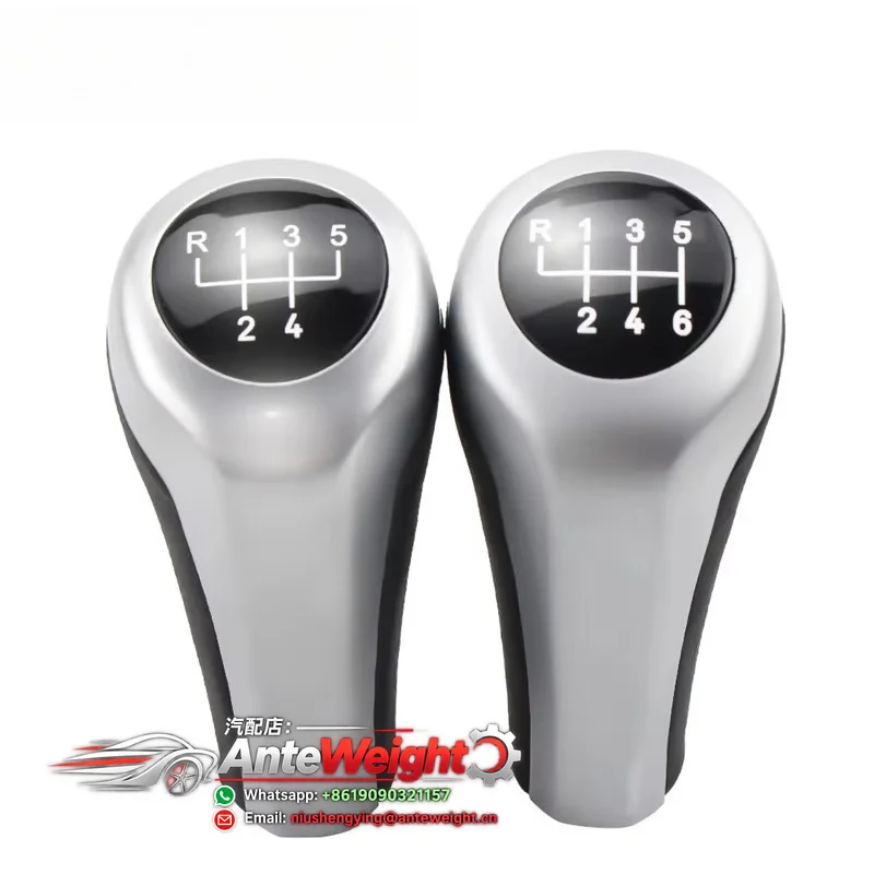 Car Gear Stick Shift Knob for E46 E53 E60 E61 E63 E65 E81 E82 E83 E87 E90 E91 E92 X1 X3 X5 M Chromed Matte