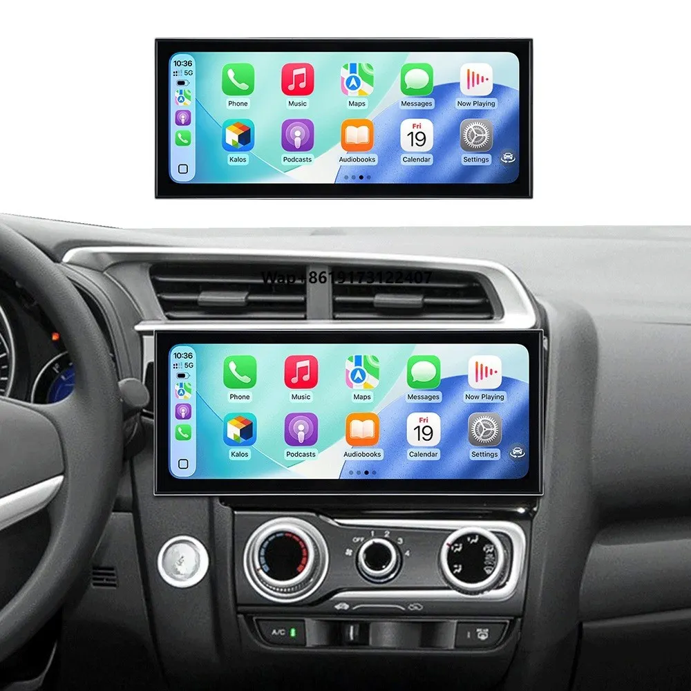 

ZWNAV 15.8 Inch Wireless Carplay Android Auto Built-in 1080P HD for Fit 2008-2013 Multimedia Radio Car DVD Player Touch