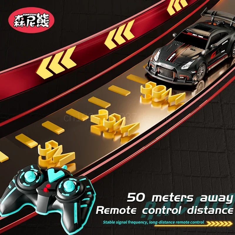 센닉숑 원격 조종 스프레이 드리프트 카 RC 고속 레이싱 차량 전문 특수 레이싱 대회용 어린이 장난감