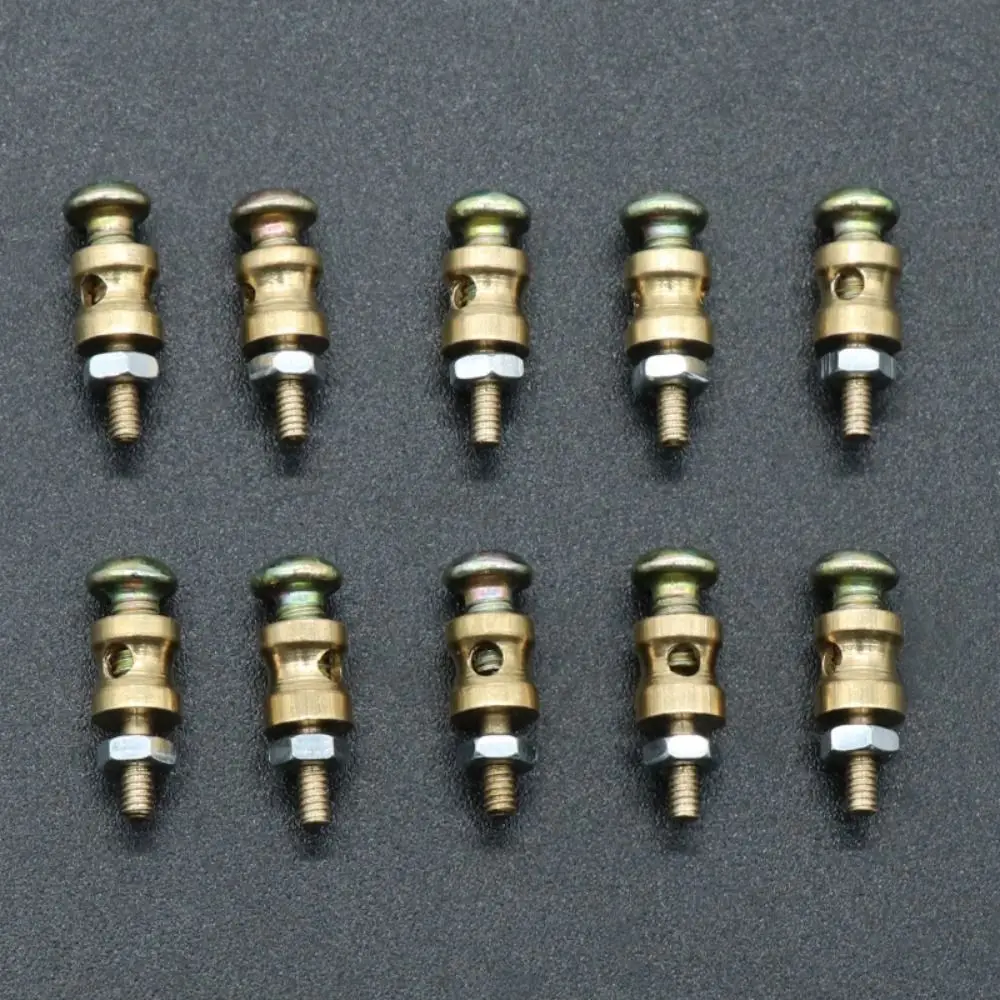 10pcs Nieuwe D1.8mm Stuurstang Connectors Metalen 15mm Lengte Linkage Stoppers DIY RC Vliegtuig Schroef Onderdelen Accessoires
