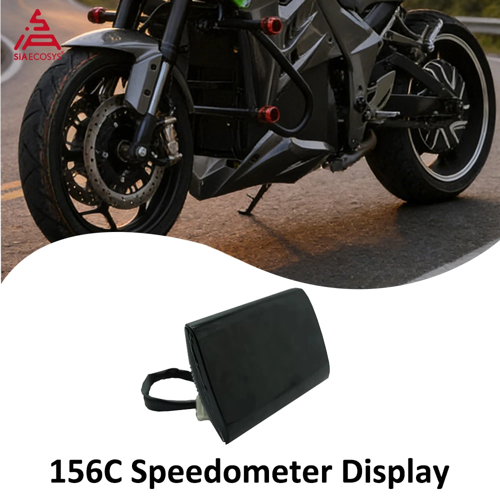 SiAECOSYS 5inch LCD Speedometer Display 156C One-Lin Protocol for Electric Motorcycle Adjustable instrument