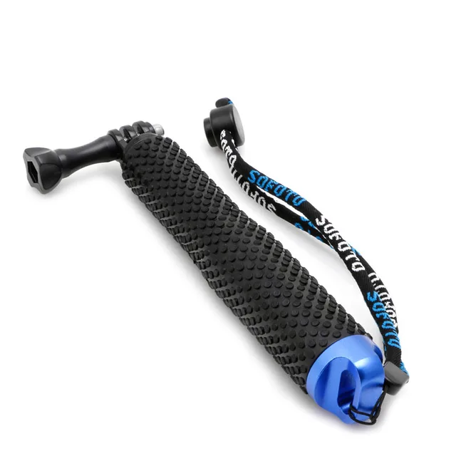 1 zestaw wysuwanych kijków Mini Selfie Stick Wodoodporny monopod niebieski do GoPro Hero11 10 9 8 6 5 4/3 Nowość do kamery sportowej SJCAM EKEN