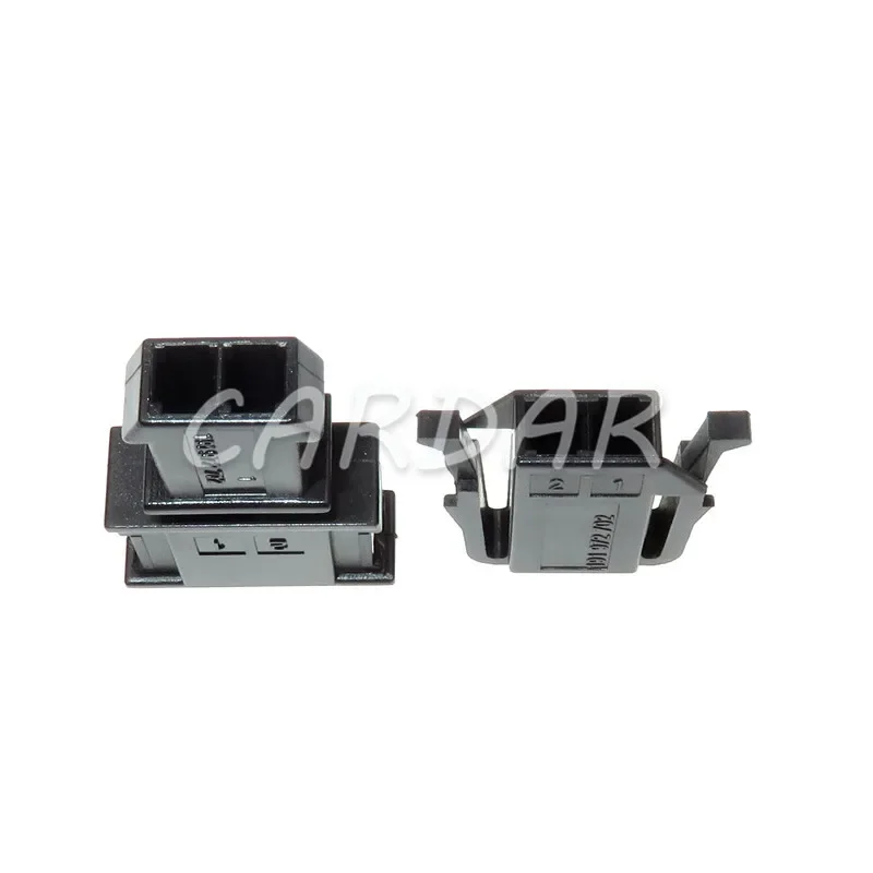 1 Set 2 Pin 1-929588-1 191972702 Automotive Connector AC Assembly ABS Sensor Wire Harness Connector Socket For VW Golf Plug - Detail 1