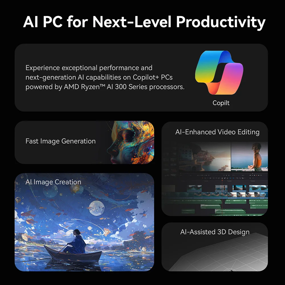 Beelink SER9 Pro SER10 Max Ubuntu Windows 11 OpenClaw Preinstalled AMD Ryzen 7 HX370 HX470 32GB RAM 1TB NVMe SSD Wifi6 Gaming PC