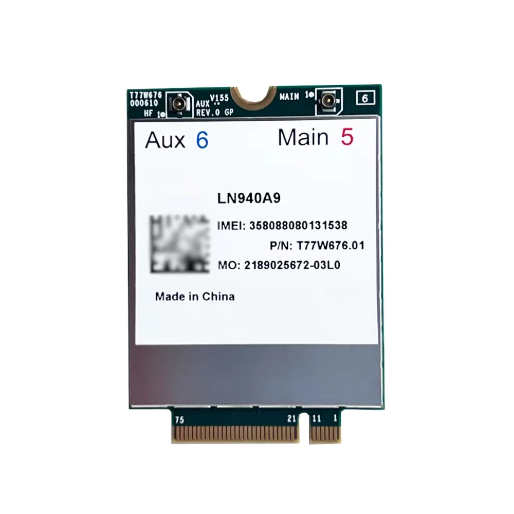LN940A9 T77W676 LTE Cat9 Module For Laptop CPE 4G Router North America Europe Asia Pacific