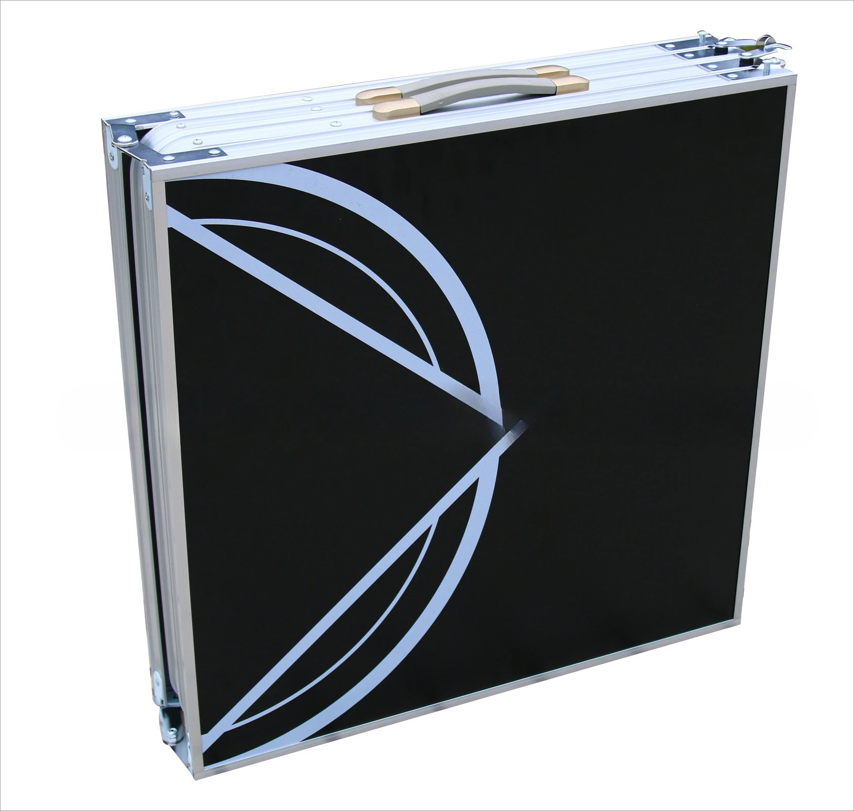 8Ft 4-fold Aluminum Alloy Folding Table BEER PONG TABLE, European and American Beer Game Table