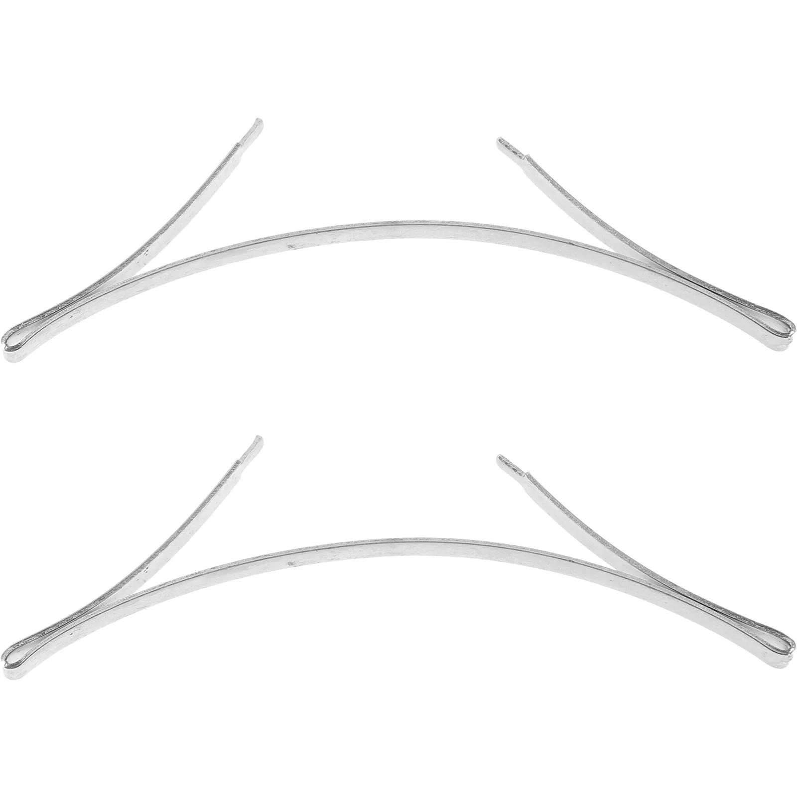2Pcs Sliding Door Bottom Positioner Manganese Steel Track Accessory Wardrobe Door Buffer Collision Prevention Guide