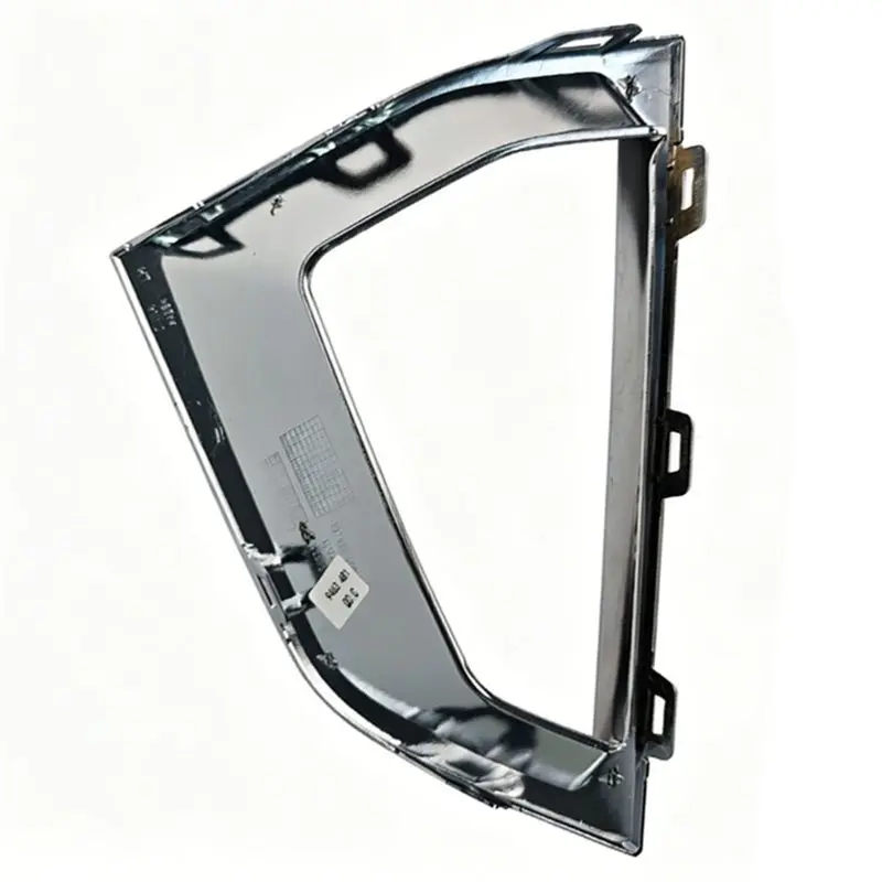 A13F-Car Front Bumper Grille Chrome Cover For BMW 5 Series G38 G30 G31 21-24 Air Duct Brake Case Trim Frame