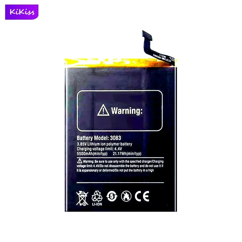 Armor 7 Mobile Phone Battery For Ulefone Armor 7 armor7 5500mAh Real Capacity