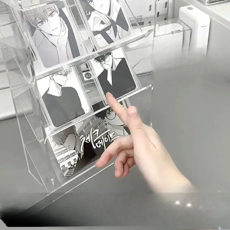 

Ba Chi Li brand display rack, acrylic storage box star film rack