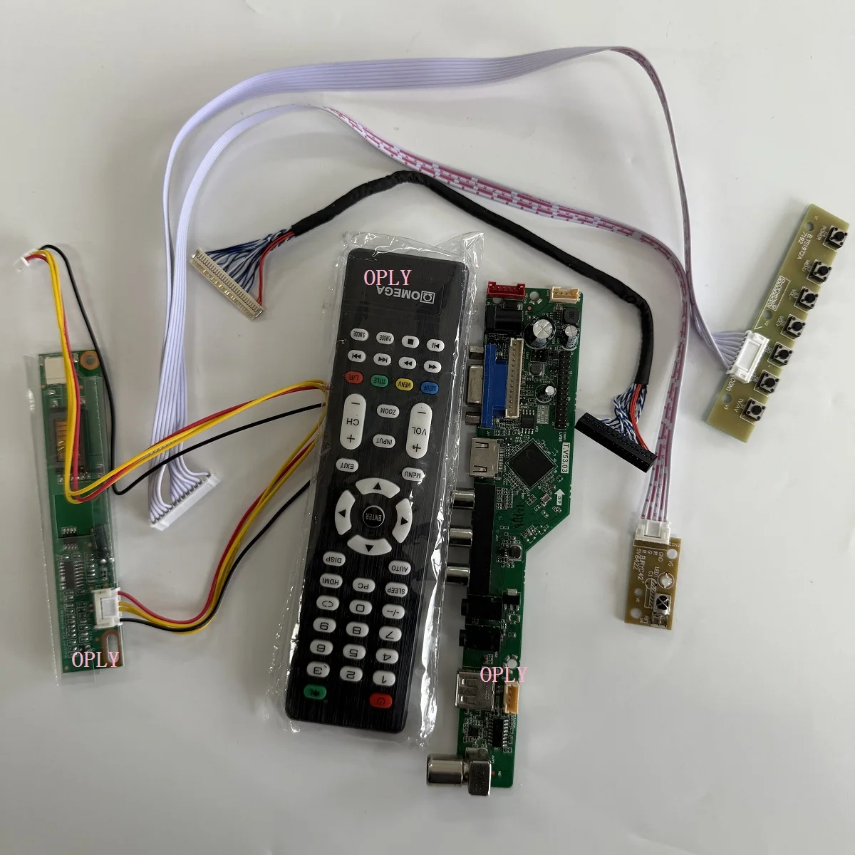 Controller board VGA AV TV HDMI-compatible for B141XN04 B141XN04 V2/V7 LED panel 1024X768 14.1