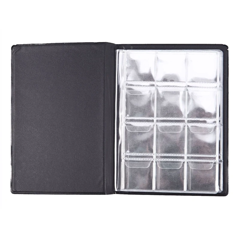 2X Durable Collection Book For Coin Album Of Pieces Portable Storage Pouch Of Coins 120 Pieces Of Frame