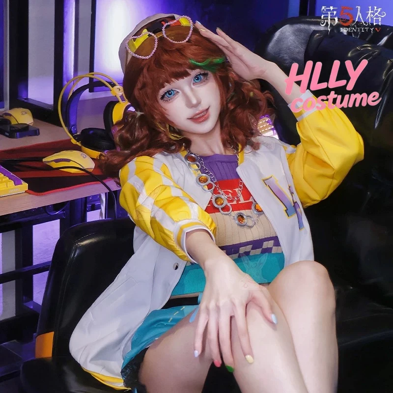 Cheerleader OPH Team Identity V Cosplay Costume Full Set Character Sports Outfit Women Party Wear view 3