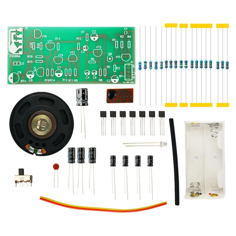 Light Controlled Music Doorbell Kit Electronic Kits to Build Mounting Board Assembly and Soldering Kit