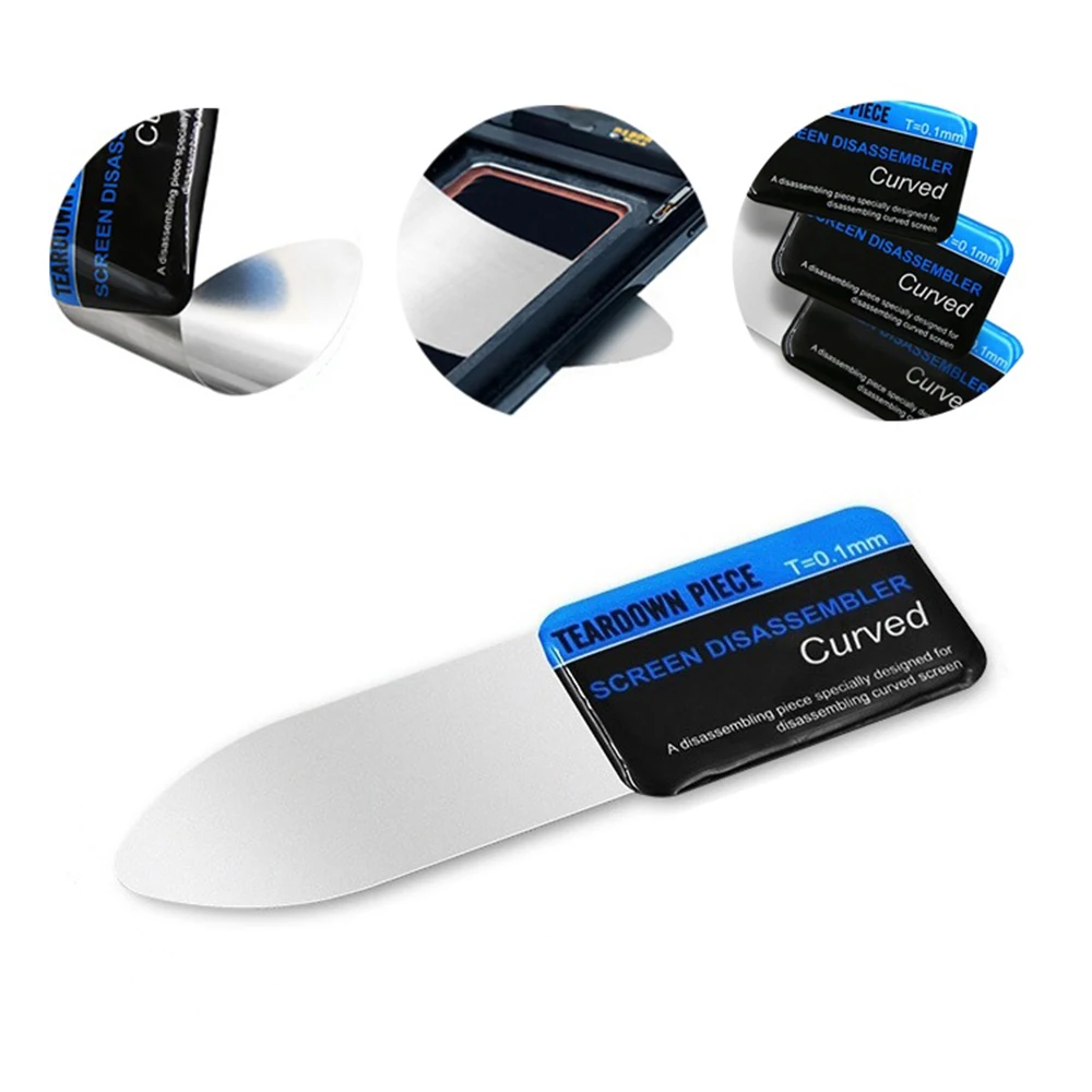 Opening Pry Card 121*30mm Non-slip Ultra Thin Stable And Durable Comfortable To Use Home Accessories Tools Curved Screen Opener