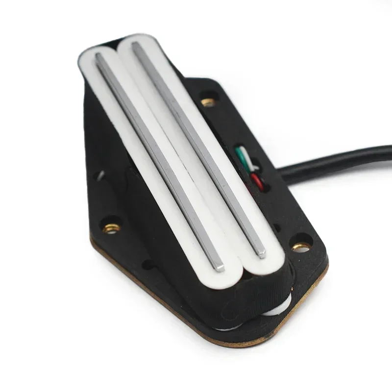 Alnico 2 TL Style Electric Guitar Bridge Pickup Double Track Humucker 4-Conduct 9K Output Alnico II Coil Splitting Pickup Part