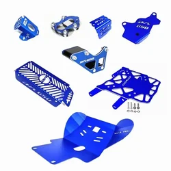 Motorcycle Accessories Skid Plate Top Rack Radiator Brake Caliper Chain Guard For SUZUKI DR-650 DR650 DR650S DR650SE 1996-2022