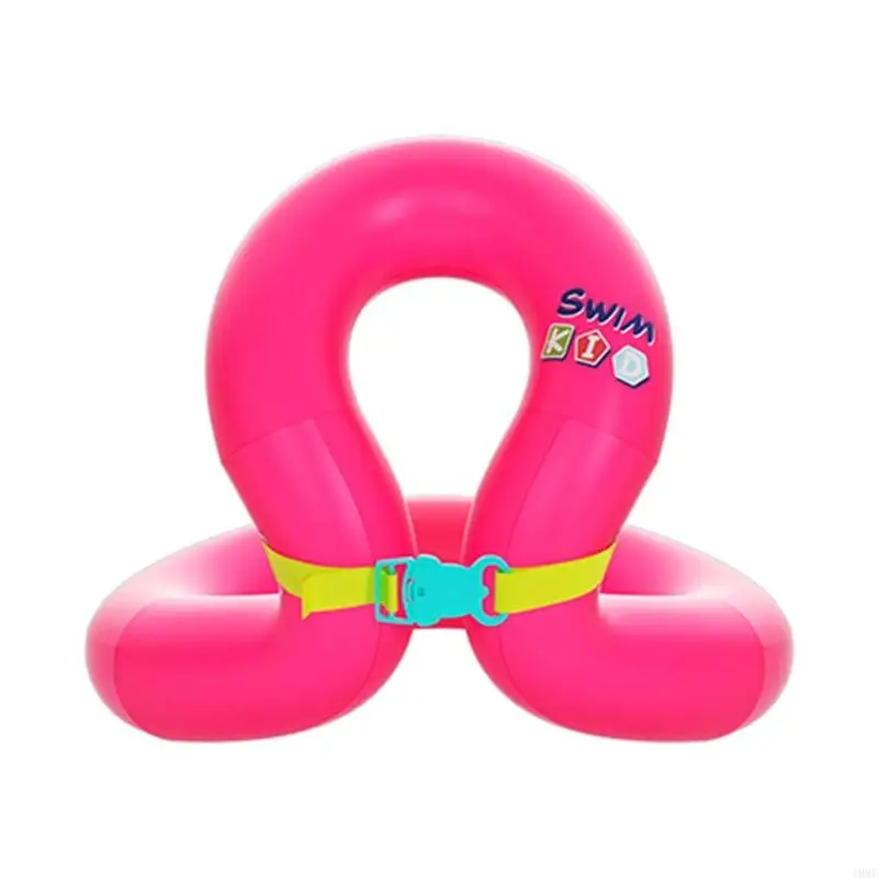 Kids Water Play Swim Trainer with Secure Front Hold, Inflatable PVC Swim Support in Pool, Shore, and Beach Play Use JOME