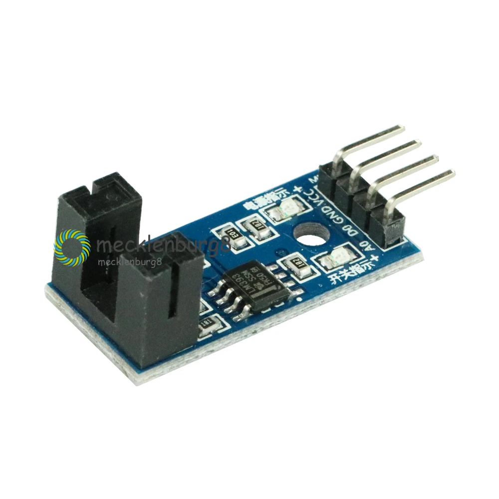 1PCS Slot Type IR Optocoupler Speed Sensor Module LM393 for Arduino