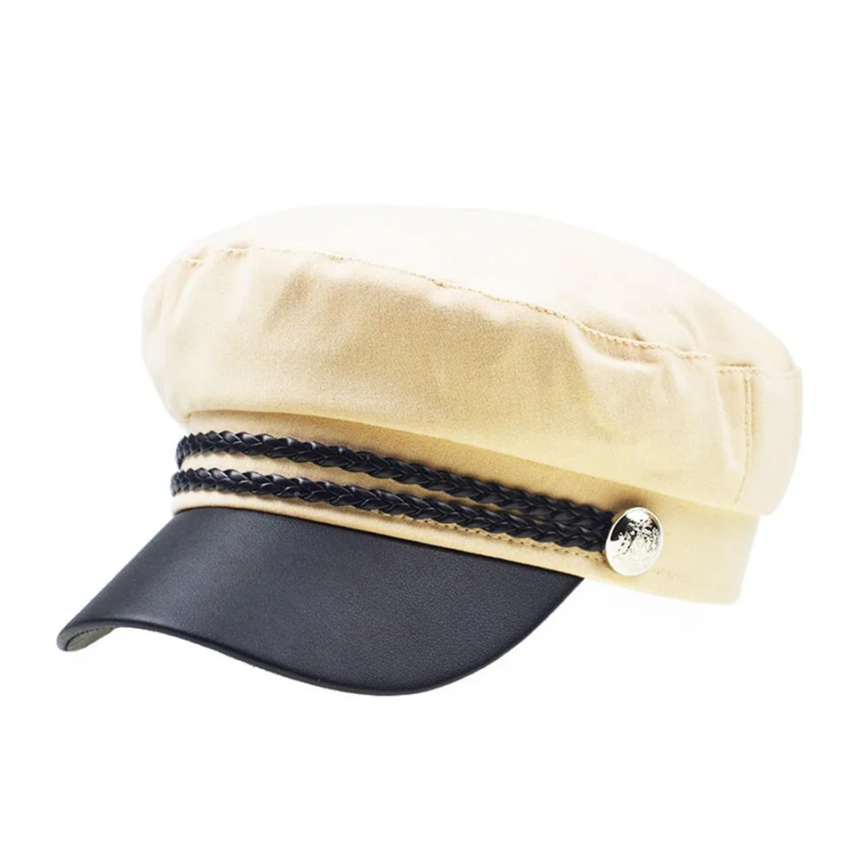 10 Farben Frauen Mädchen Kappen Zeitungs jungen Hut Visier Baker boy Cabbie Gatsby Pageby Visier Baskenmütze Hut – Detail 30