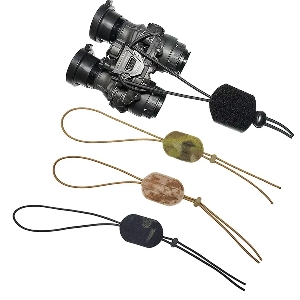 Tactical NVG Lanyard Night Vision Elastic Retention Device Hook And Loop Tourniquet Halter Hunting Fast MICH Helmet Accessories