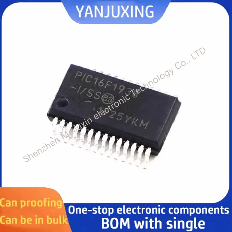 1PCS/LOT  PIC16F1938-I/SS PIC16F1938 SSOP28 Microcontroller chips in stock