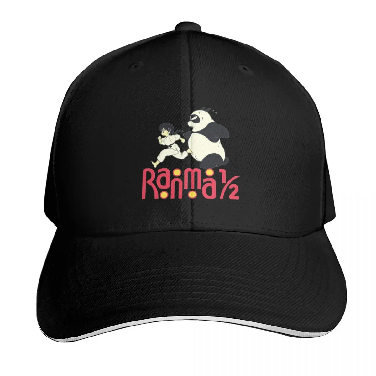 Ranma Panda Run - ORIGINAL DRAWN by SillyFun.redbubble.com Baseball Cap Men Women Casual Summer Sport Sun Cap