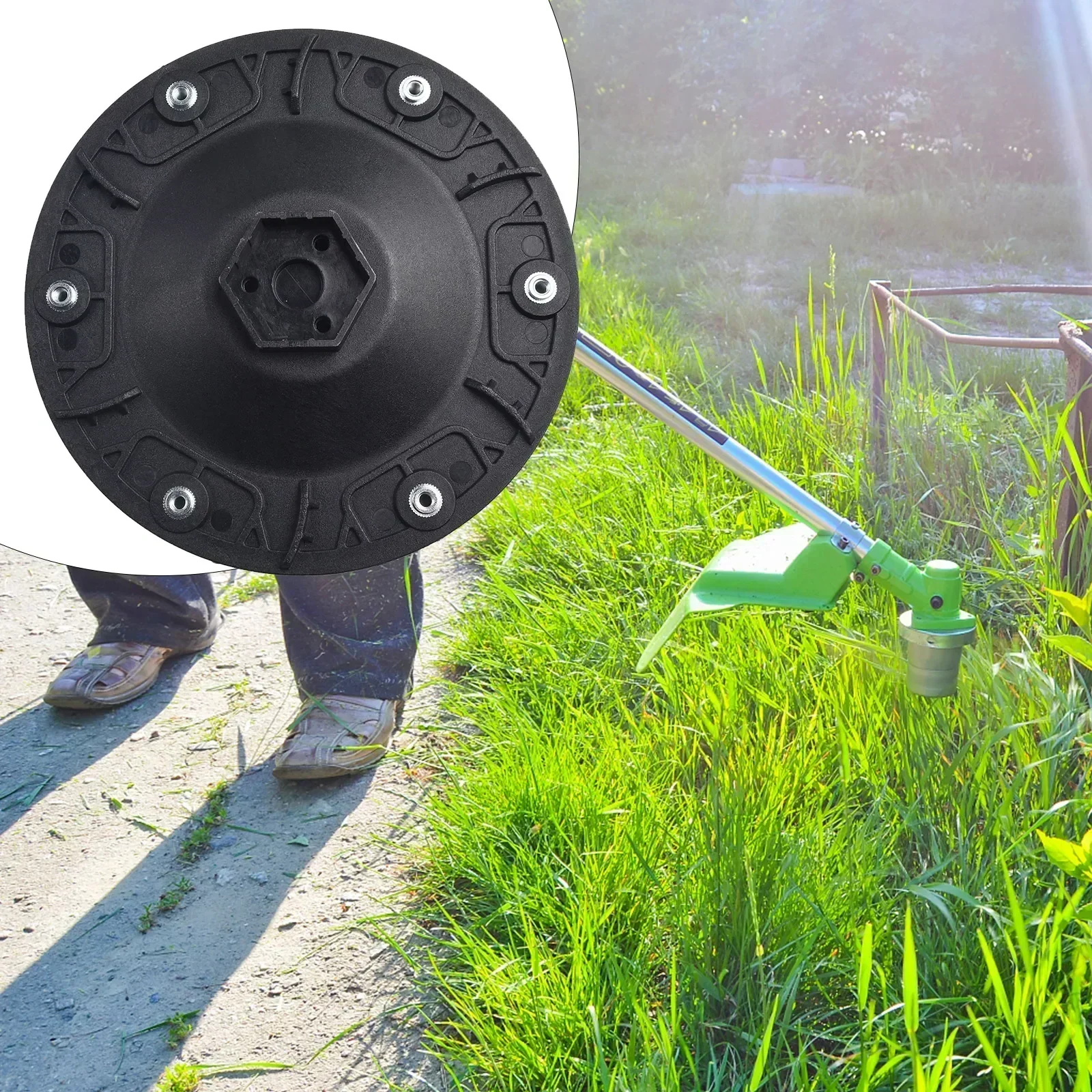 Suitable For/Kress/Landoid S&M Mowing Lawn Mower Robots For Garden Tool 6-blade Blade Turntable Accessories