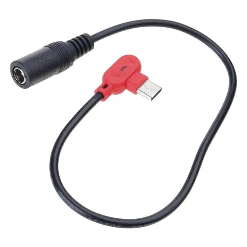 R53C Right Angled USB C To 5.5x2.1mm Power Cord 9V 12V 15V 20V Fixed Voltages Supply For CCTV Cameras Routers LED Displays