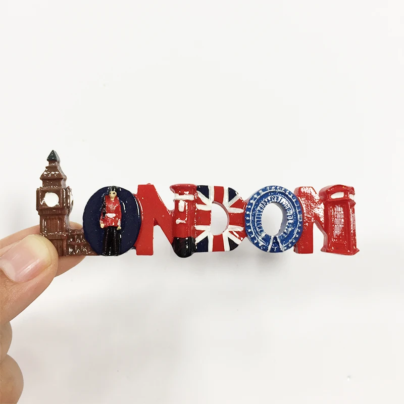 

‌London Characteristic Refrigerator Magnet Resin Material Magnetic Decoration‌