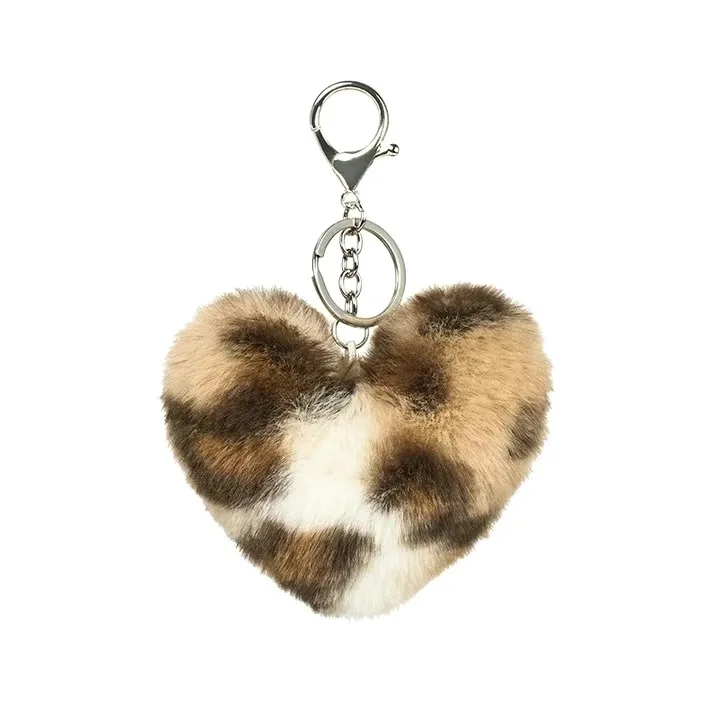 กระจกมือถือเฉียนหยาน กระจกทรงอุ้งเท้าแมว จี้รูปหัวใจ