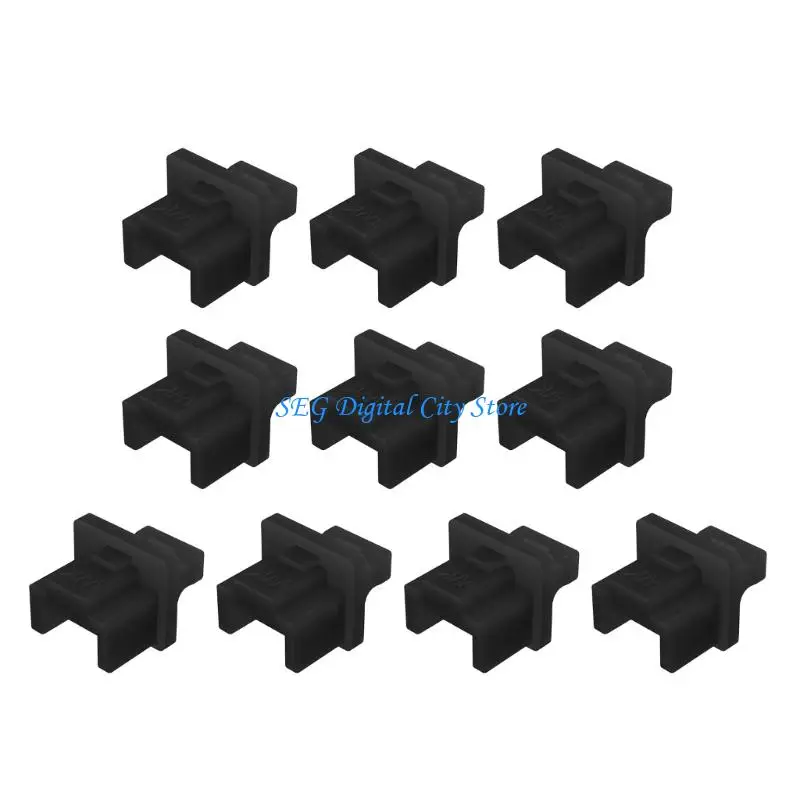 

U75B Pack of 10 RJ45 Dust Cover Networking Protectors for Ethernet
