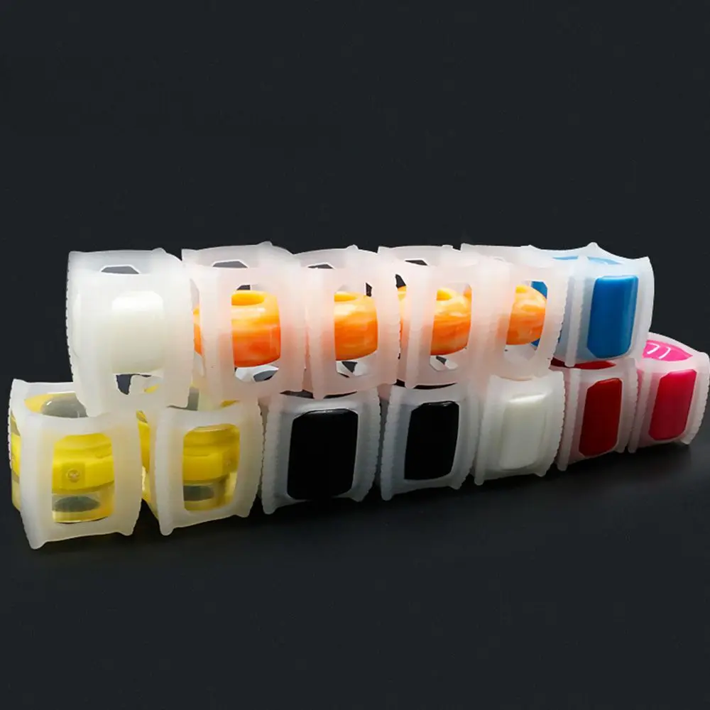 Penutup roda papan luncur, 4 buah/set untuk pemula lumba-lumba melompat artefak penahan roda pelatih kunci Skateboard membantu