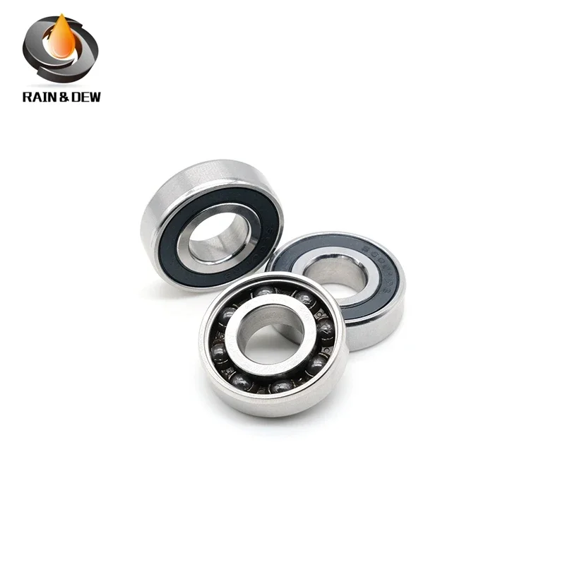 1PC 6001-2RS CB Hybrid Ceramic Balls Bearings 12x28x8 mm ABEC-7 6001RS CB Bicycle Hub Front Rear Hubs Wheel 12 28 8 Bearing